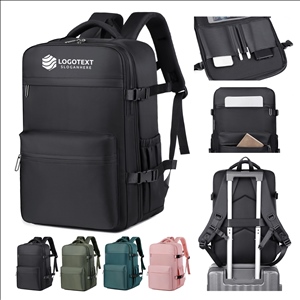 Water-Repellent Oxford Cloth Compression Backpack